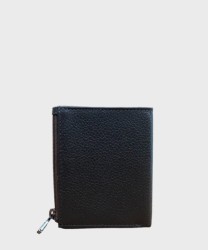 Roncato Iron compact wallet for banknotes, 6 cc and coins, brown