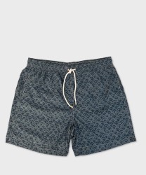 Arcuri men's swim trunks with drops, blue