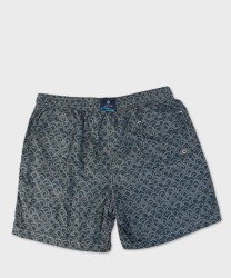 Arcuri men's swim trunks with drops, blue