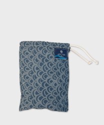 Arcuri men's swim trunks with drops, blue