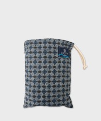 Arcuri costume mare uomo boxer jacquard fiori, blu