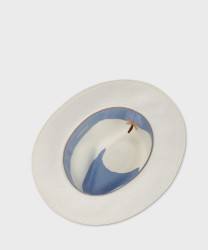Stetson Panama Traveller Straw Hat, White