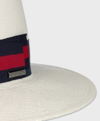 Stetson Panama Traveller Straw Hat, White