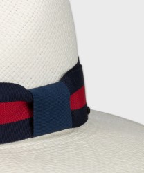Stetson Panama Traveller Straw Hat, White