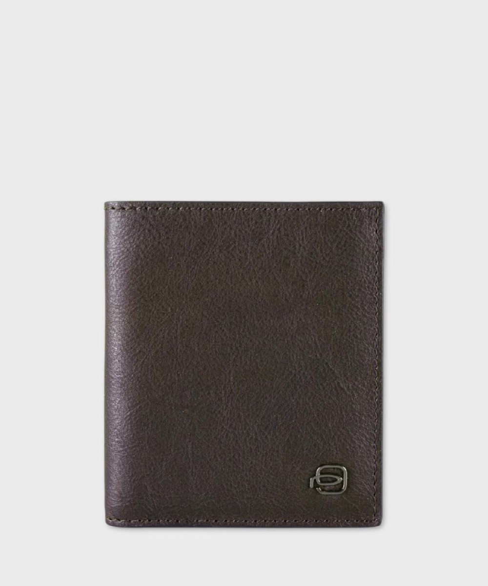 Piquadro Black Square portafogli compatto 9 cc...