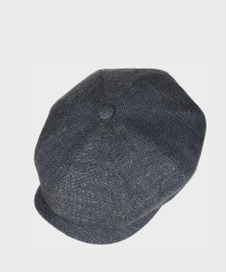 Stetson Ellington coppola in lino e fresco lana, blu grigio