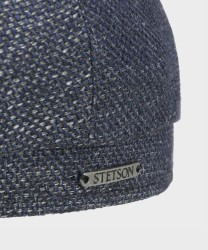 Stetson Ellington coppola in lino e fresco lana, blu grigio