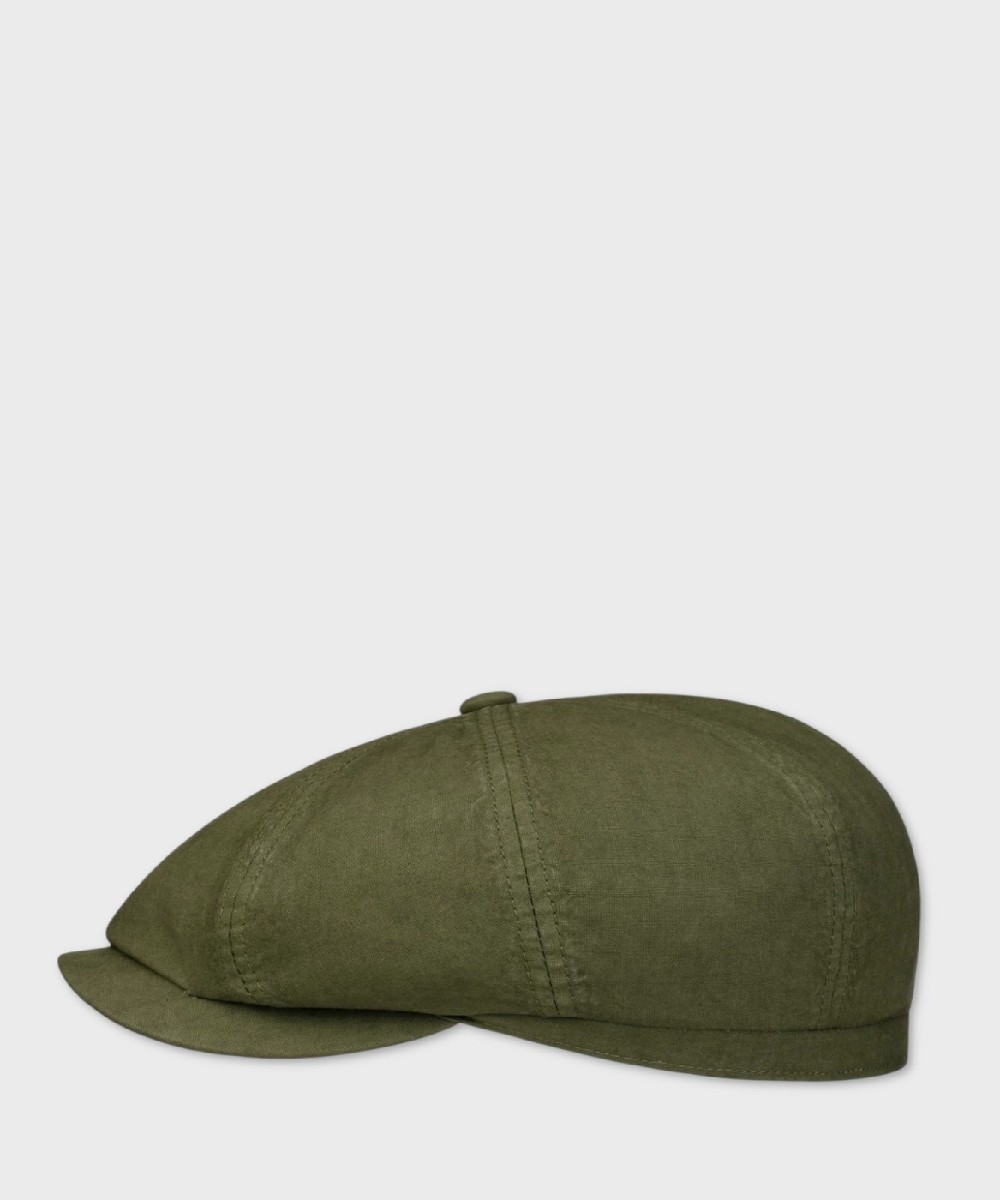 Stetson Hatteras Delave flat cap in organic...