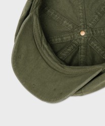 Stetson Hatteras Delave flat cap in organic cotton, forest green