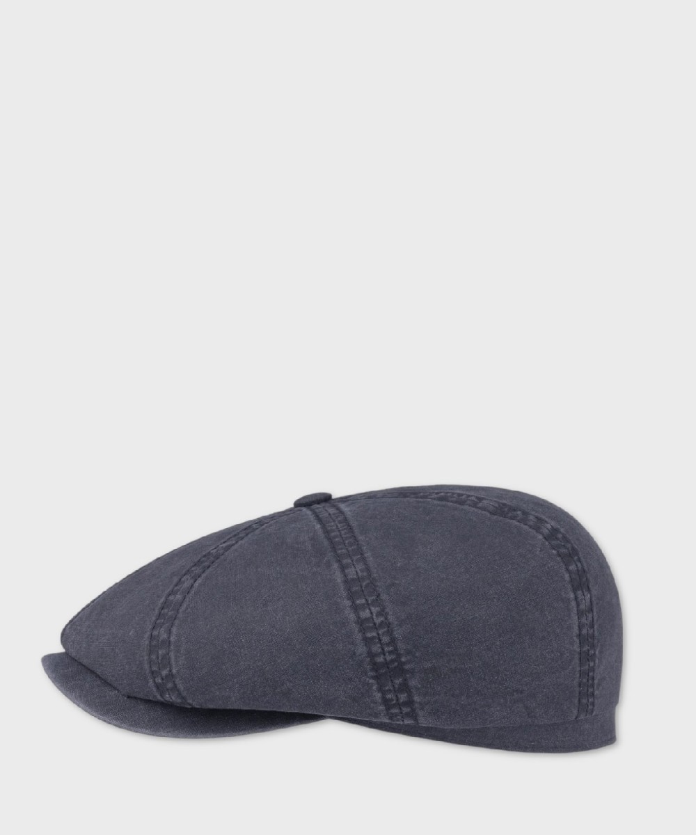 Stetson Hatteras Delave organic cotton flat...