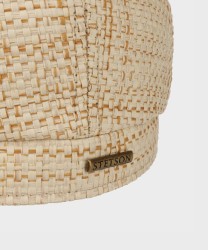 Stetson Hatteras New Toyo flat cap, natural