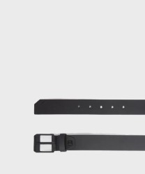 Piquadro Corner C2OW belt with buckle, black