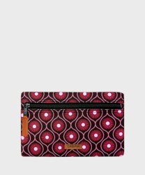 Cabaia Palazzo de la Pilotta front pocket large, burgundy pink