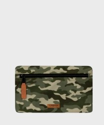 Cabaia Linen Museum front pocket large, camouflage