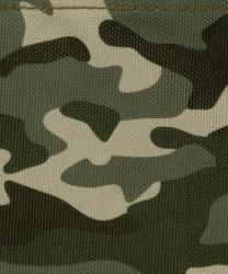 Cabaia Linen Museum front pocket large, camouflage