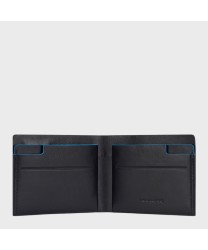 Piquadro B2 Revamp vertical pocket wallet, 4 cc, black