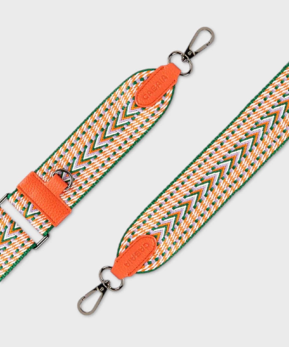 Cabaia Hurghada multicolored orange shoulder bag