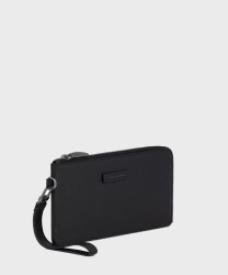 Piquadro Modus Special clutch bag, flat, 1 compartment, black