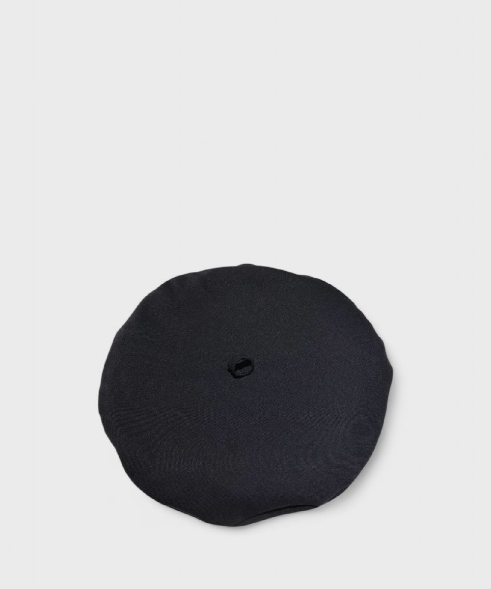 Galise Simplicitas Wool Beret, Reversible Grey...