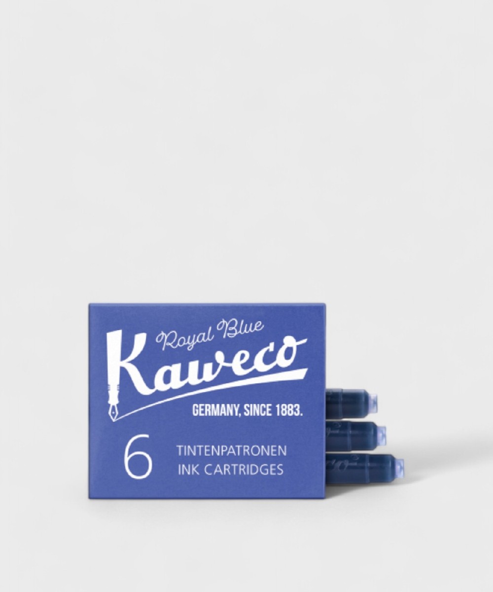Kaweco Royal Blue Fountain Pen Ink Cartridge Archive
