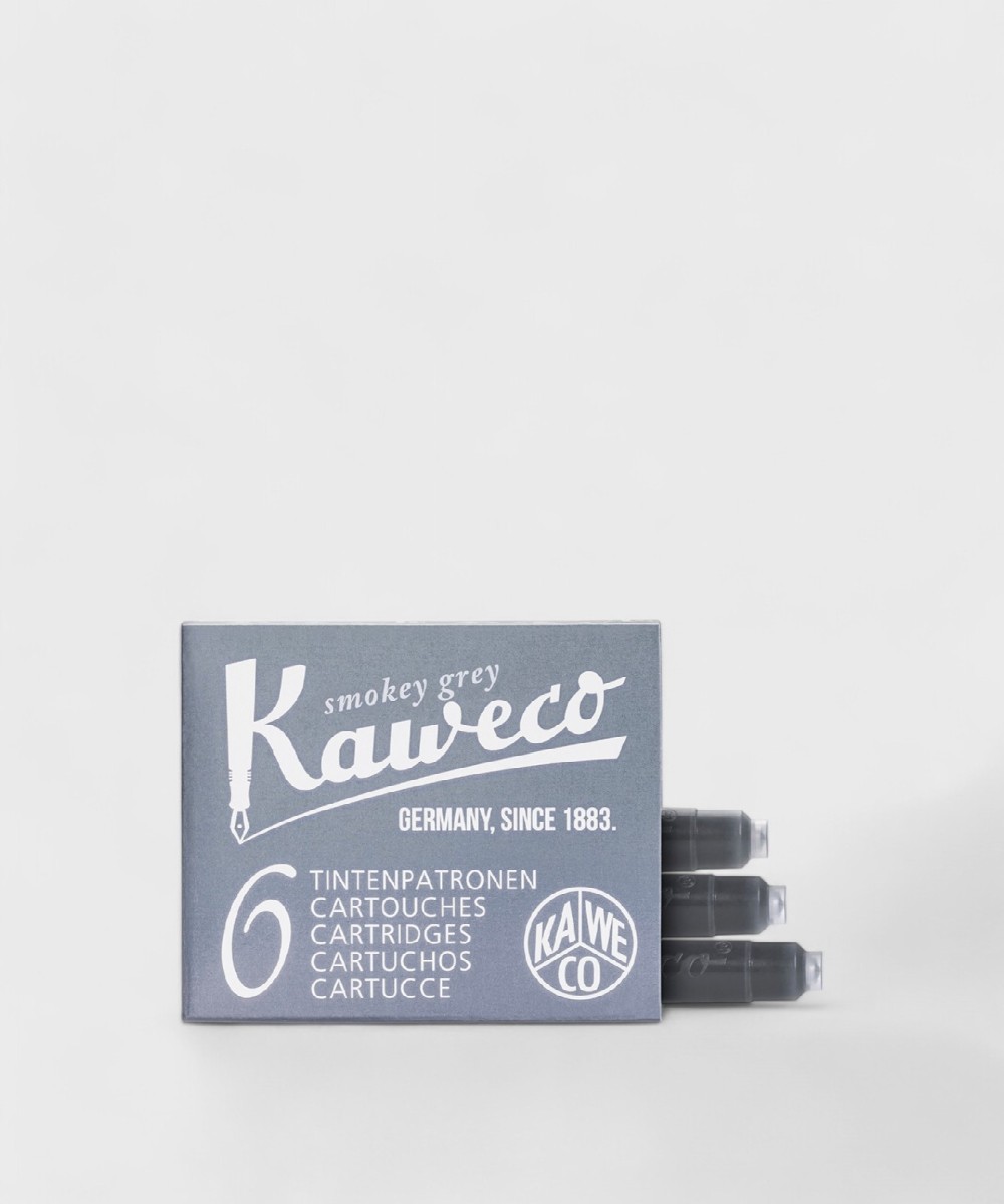 Kaweco grey ink cartridges for fountain pens,...