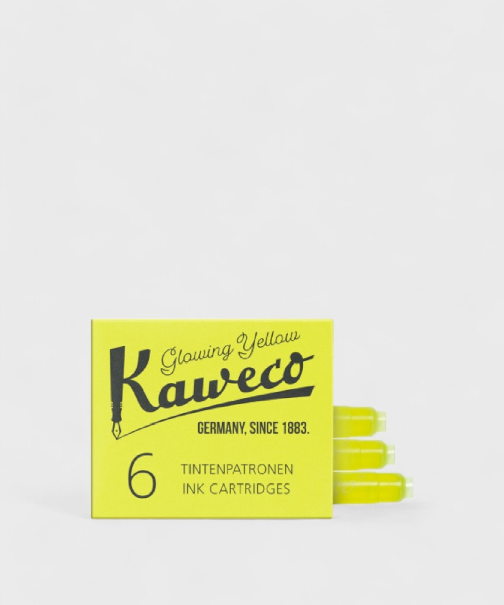 Kaweco cartucce inchiostro giallo per...