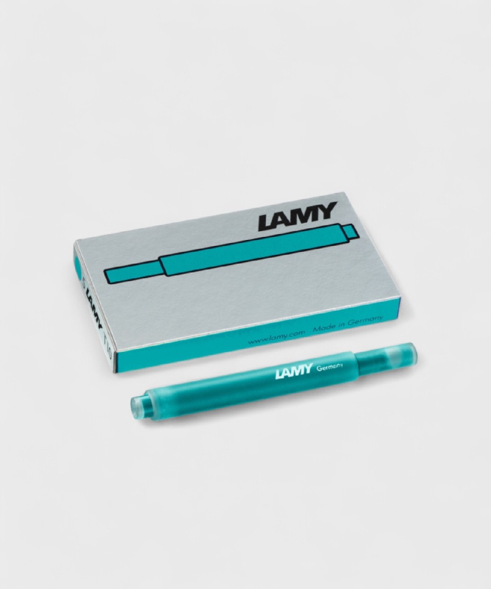 Lamy T10 turquoise ink cartridges for fountain...
