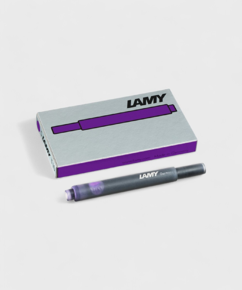 Lamy T10 purple ink cartridges for fountain pen