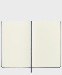 Moleskine Classic notebook, large, blue soft cover