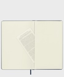 Moleskine taccuino Classic, large, copertina morbida blu