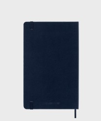 Moleskine taccuino Classic, large, copertina morbida blu