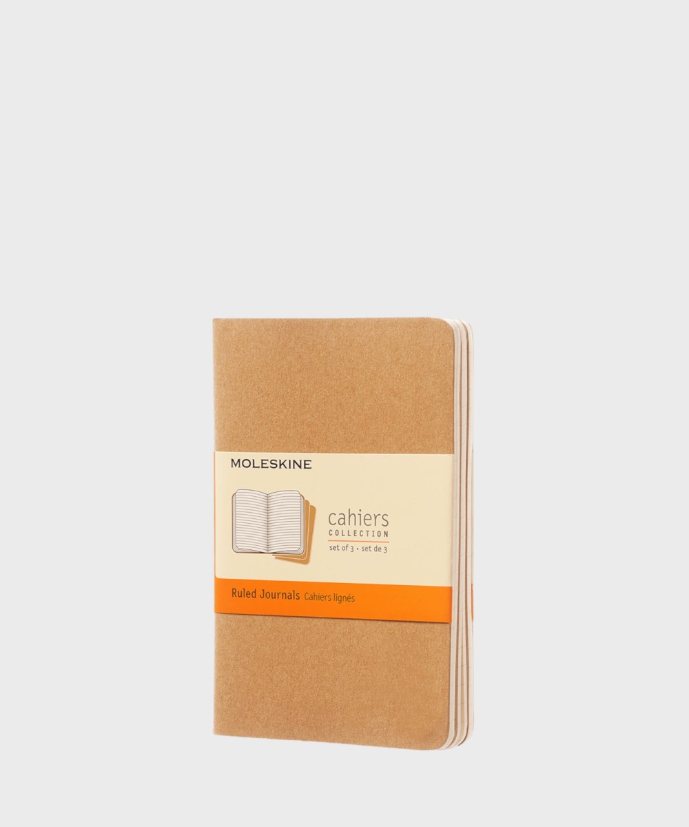 Moleskine taccuino Cahier set 3 pocket,...
