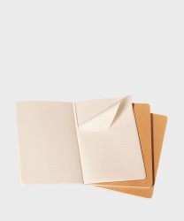 Moleskine Cahier notebook set 3 pocket, hard cover