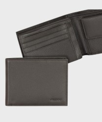 Archive Steel Wallet 8 cc RFID, mocha brown