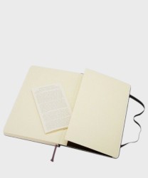 Moleskine Classic notebook, large, black hard cover
