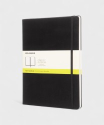 Moleskine taccuino Classic extra large, copertina morbida nero