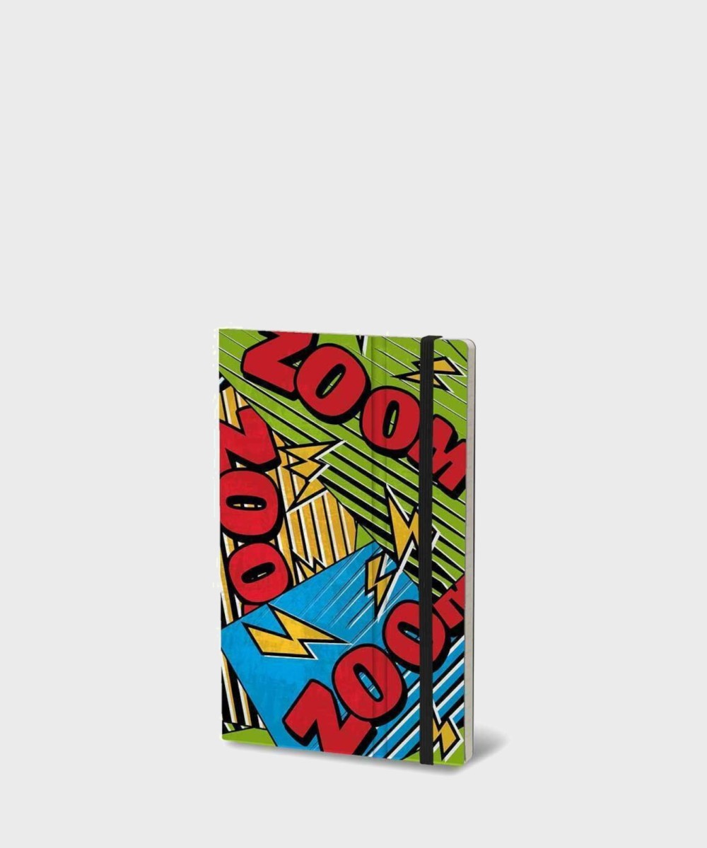 Stifflexible lined notebook, flexible cover,...