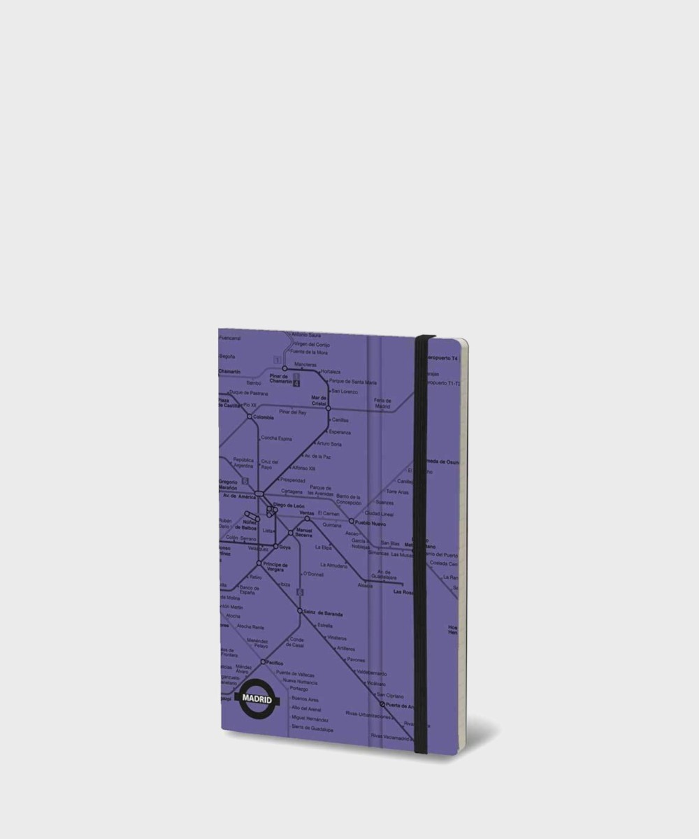 Stifflexible lined notebook, flexible cover,...