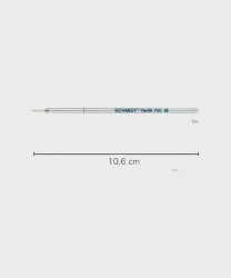 Schmidt S 700 refill singolo sfera A3 slim, punta M, ink blu