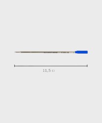 Schmidt C 600 single refill slim ballpoint C1, Cross type, tip