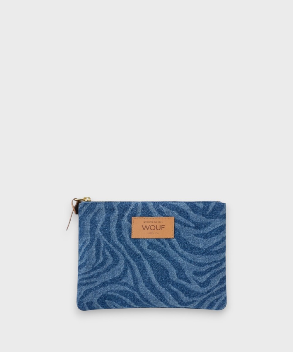Wouf Pouch bag, denim sierra