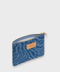 Archivio Wouf Pouch bag bustina, denim sierra