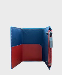 Piquadro Blue Square BL compact wallet for banknotes and coins, 6