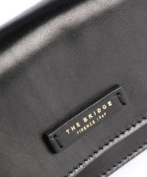 The Bridge Rustica borsa crossbody a tracolla in pelle nera