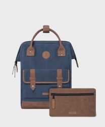 Cabaia Montalivet zaino porta pc 14", canvas invecchiato blu