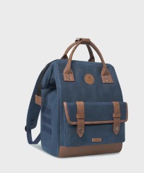 Cabaia Montalivet 14" laptop backpack, aged blue canvas