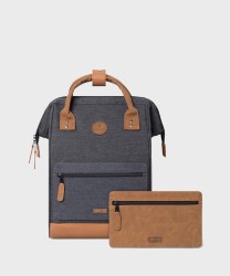 Cabaia Londres zaino porta pc 14", black melanged
