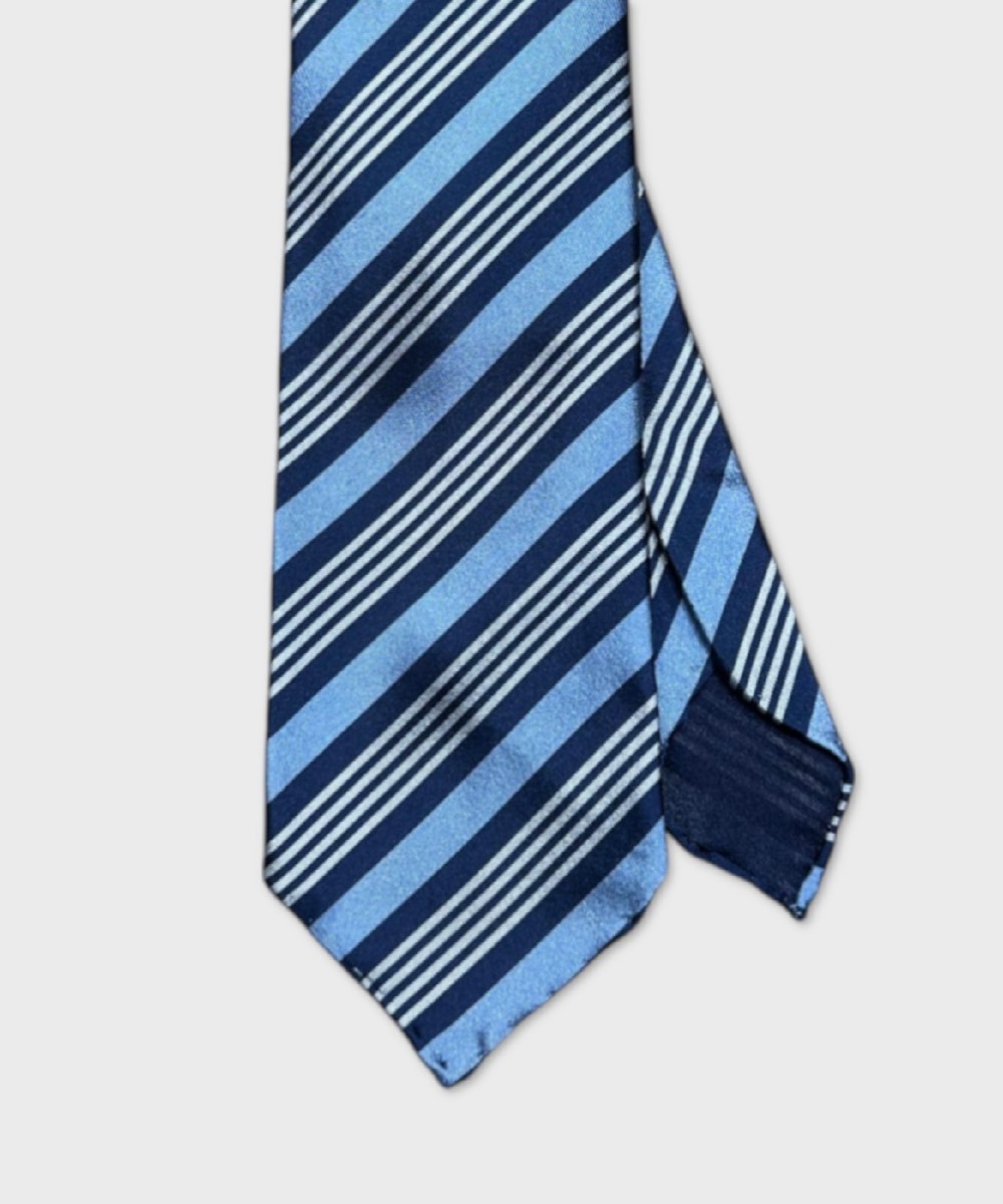 Petronius 1926 three-fold unlined silk tie