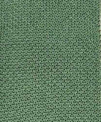 Petronius 1926 straight green cotton knitted tie