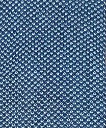 Petronius 1926 cravatta a maglia in cotone, dritta, bicolore